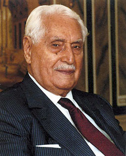 Portrait of Abdul Majeed Shoman, Business & Entrepreneurship
