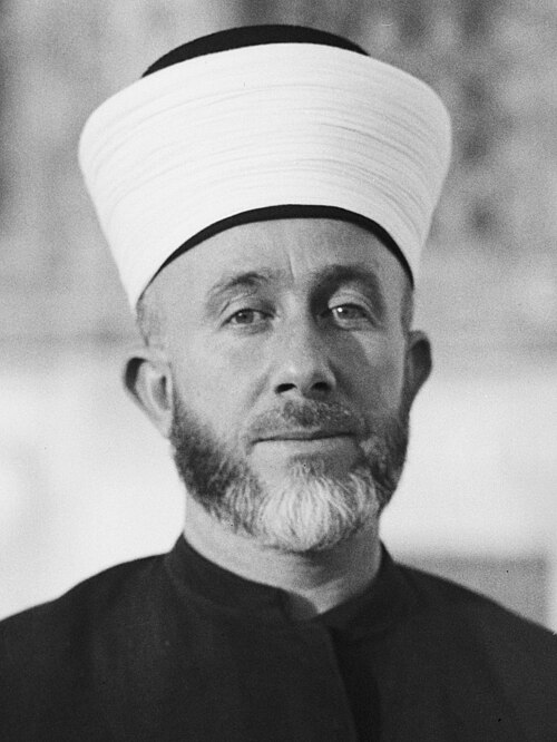 Portrait of Haj Amin al-Husseini, Politics & Diplomacy