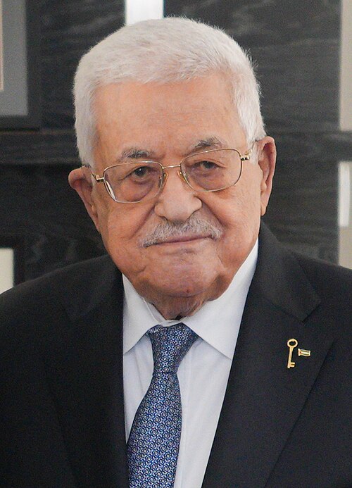 Portrait of Mahmoud Abbas, Politics & Diplomacy
